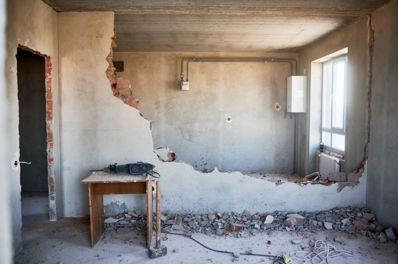 Walls Demolition detail