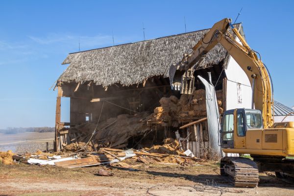 Barn Demolition in Boise