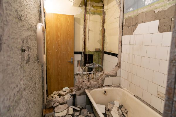 Shower Tile Demolition in Boise